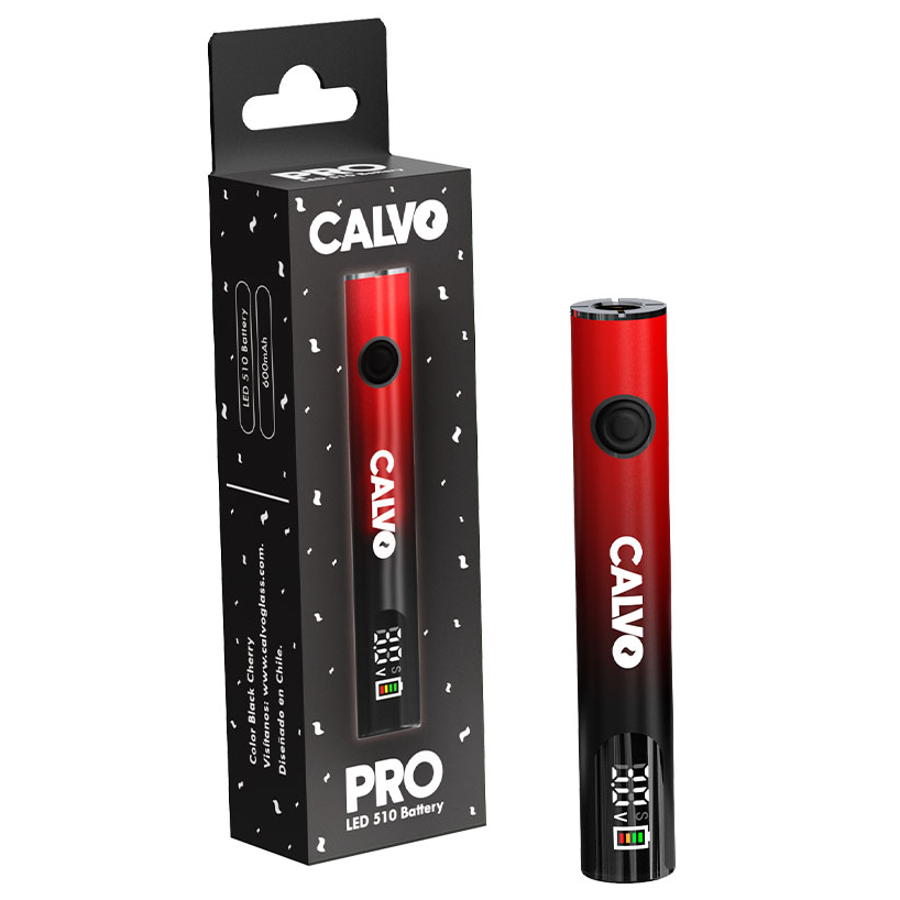 Batería 510 Calvo Pro Led 400mAh Red Black