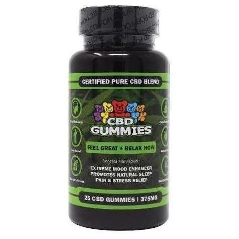 HempBombs CBD Gummies Bottle 15mg (25u)