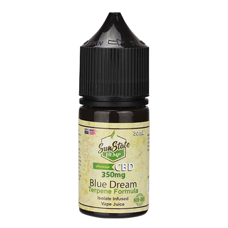 SunState Hemp CBD Vape eLiquid 350mg / 30ml (1u)